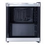 Refurbished electriQ eiQ48DFCHBLK 48 Litre Drinks Fridge Black with Chrome Strips