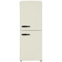 A2/eiQ50132RETROCTNF Refurbished electriQ eiQ50132RETROCTNF Freestanding 153 Litre 60/40 Retro Frost Free Fridge Freezer Cream