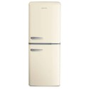 A1/eiQ50132RETROCTNF Refurbished electriQ eiQ50132RETROCTNF Freestanding 153 Litre 60/40 Retro Frost Free Fridge Freezer Cream 