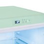 electriQ 153 Litre 60/40 Retro Freestanding Fridge Freezer - Mint Green Total No Frost