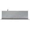 electriQ 52cm Canopy Cooker Hood - Silver