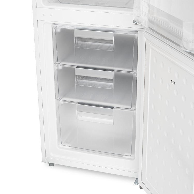 electriQ 250 Litre 70/30 Freestanding Fridge Freezer – White