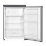 electriQ 109 Litre Freestanding Under Counter Fridge with Ice Box - Silver