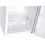 electriQ 127 Litre Freestanding Under Counter Larder Fridge - White