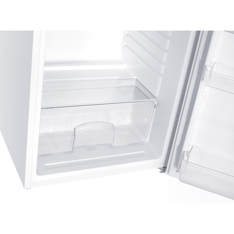 electriQ 127 Litre Freestanding Under Counter Larder Fridge - White