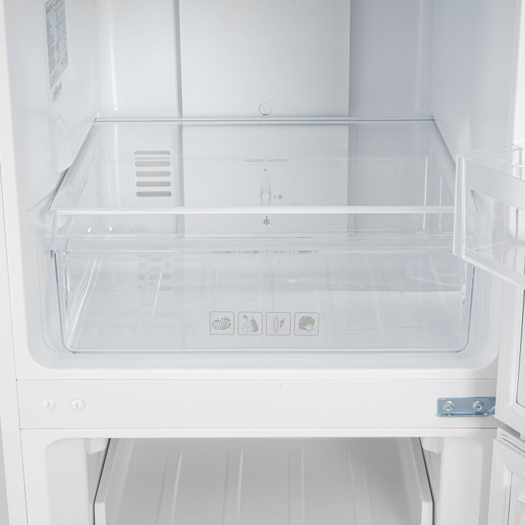 electriQ No Frost 247 Litre 50/50 Freestanding Fridge Freezer – White