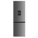 eiQ60186INOX electriQ 291 Litre 60/40 Freestanding Fridge Freeze - Total No Frost in Stainless Steel