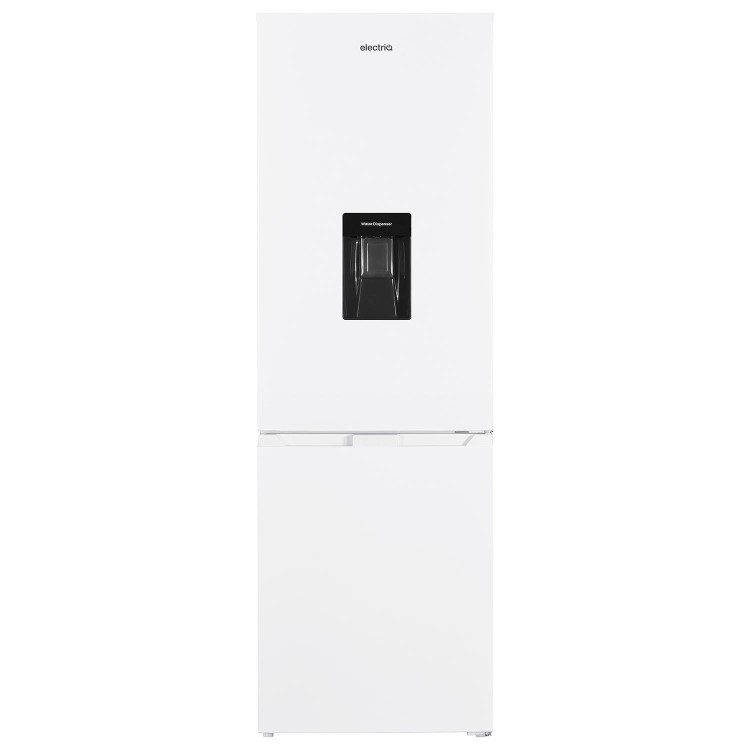 electriQ 291 Litre 60/40 Freestanding Fridge Freezer - Total No Frost in White