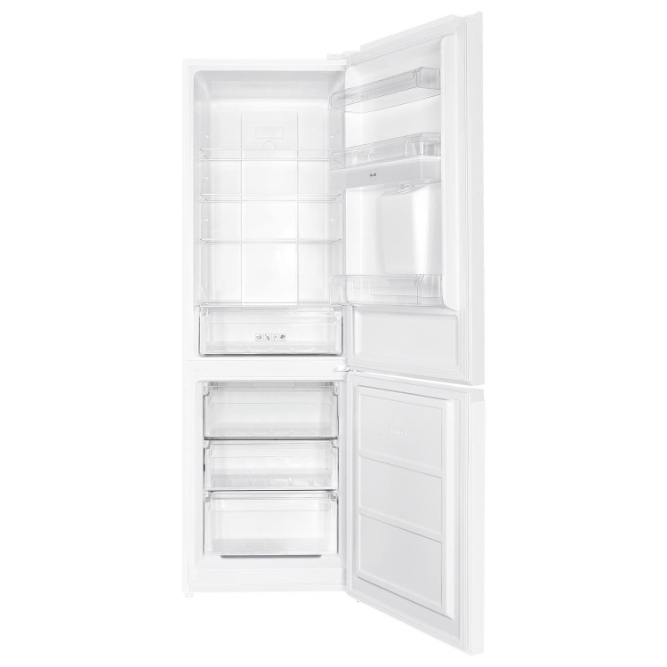 electriQ 291 Litre 60/40 Freestanding Fridge Freezer - Total No Frost in White