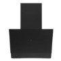 electriQ 60cm Angled Cooker Hood with Hand Gesture Sensor - Black