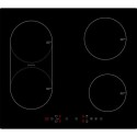 eiQ60INDBRIDGE electriQ 60cm 4 Zone Induction Hob with Bridge Zone