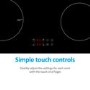 electriQ 60cm 4 Zone Induction Hob