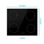 electriQ 60cm 4 Zone Induction Hob