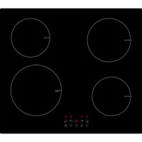 Refurbished electriQ eiQ60INDTOUCH 60cm 4 Zone Induction Touch Control Hob Black