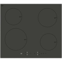 electriQ 60cm 4 Zone Plug In Induction Hob - Grey