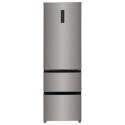 eiQ60MDFFINOX electriQ 401 Litre 60/40 Freestanding Fridge Freezer – Stainless Steel