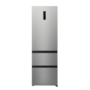 electriQ 401 Litre 60/40 Freestanding Fridge Freezer – Stainless Steel