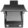 Refurbished electriQ eiQ60TOUCHACURVBL 60cm Curved Angled Hood with Touch Control Black