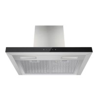 electriQ 60cm Slimline Chimney Cooker Hood - Stainless Steel