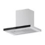 electriQ 60cm Slimline Chimney Cooker Hood - Stainless Steel