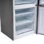 Refurbished electriQ eiQ70185FFINOX Freestanding 442 Litre 60/40 Frost Free Fridge Freezer Stainless Steel