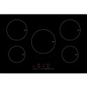 A1/eiQ77IND Refurbished electriQ eiQ77IND 77cm 5 Zone Induction Hob Black