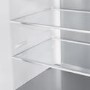 electriQ 466 Litre Four Door American Fridge Freezer - Stainless Steel