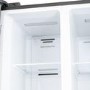 electriQ 444 Litre Side-By-Side American Fridge Freezer with Water Dispenser