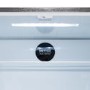 electriQ 415 Litre Four Door American Fridge Freezer with Water Dispenser - Stainless Steel