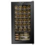 electriQ 28 Bottle Capacity Freestanding Wine Cooler -  Black