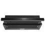 electriQ 90cm Telescopic Canopy Cooker Hood – Black