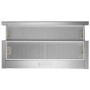 electriQ 90cm Telescopic Canopy Cooker Hood – Stainless Steel