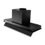 electriQ 90cm Integrated Cooker Hood with Gesture Control - Black