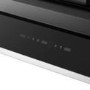 electriQ 90cm Integrated Cooker Hood with Gesture Control - Black
