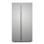 electriQ 525 Litre Side-by-Side American Fridge Freezer - Stainless steel