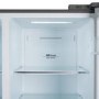 electriQ 525 Litre Side-by-Side American Fridge Freezer - Stainless steel