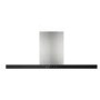 electriQ 90cm Slimline Chimney Cooker Hood - Stainless Steel