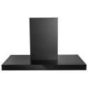A1/eiQ90TOUCHSLIMBKHE Refurbished electriQ eiQ90TOUCHSLIMBKHE 90cm Slimline Chimney Hood with Hob to Hood Connection Black