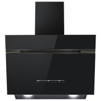 electriQ 60cm Super Silent Angled Cooker Hood - Black electriQ 60cm Super Silent Angled Cooker Hood - Black