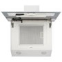 electriQ 60cm Super Silent Angled Cooker Hood - White