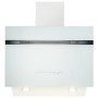 Refurbished electriQ eiQAN60WHHE 60cm Super Silent Angled Cooker Hood White