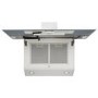 electriQ 90cm Super Silent Angled Cooker Hood - White