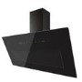 electriQ 90cm Angled Chimney Cooker Hood - Black