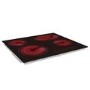 electriQ 60cm Ceramic Hob with Extended Zone - Black