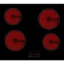 electriQ 60cm 4 Zone Ceramic Hob with Touch Controls