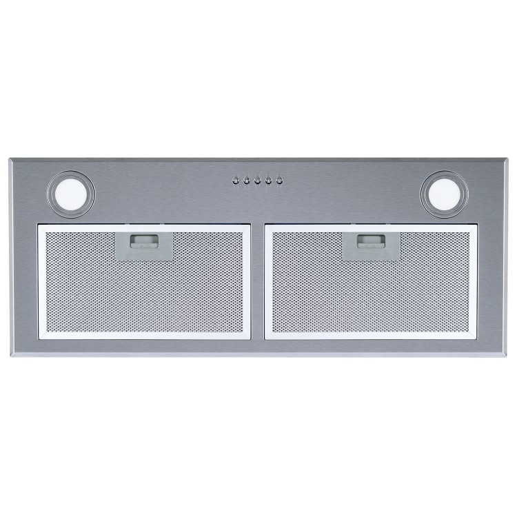 electriQ 72.5cm Canopy Cooker Hood - Stainless Steel
