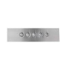 electriQ 72.5cm Canopy Cooker Hood - Stainless Steel