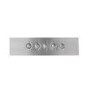 electriQ 72.5cm Canopy Cooker Hood - Stainless Steel