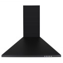 eiQCHIM60BL electriQ 60cm Traditional Chimney Cooker Hood - Black