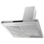 Refurbished electriQ eiQCHIM60SCTOUCH 60cm Traditional Chimney Cooker Hood with High Extraction Rate Stainless Steel 